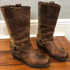 Engineer Western harness boots